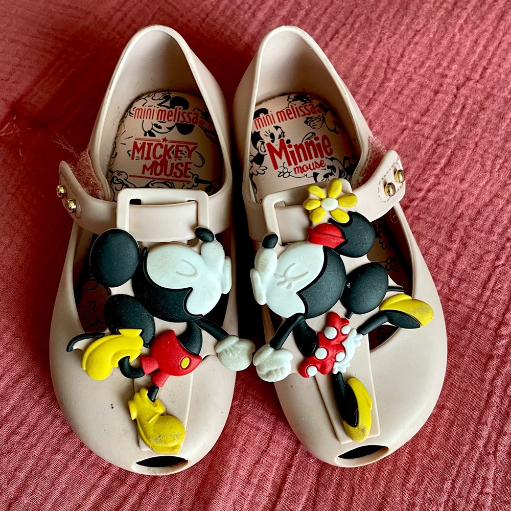 Mini Melissa Mickey & Minnie size 7